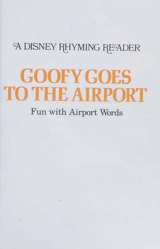 Huey, Dewey and Louie's Day in the City (A Disney Rhyming Reader)