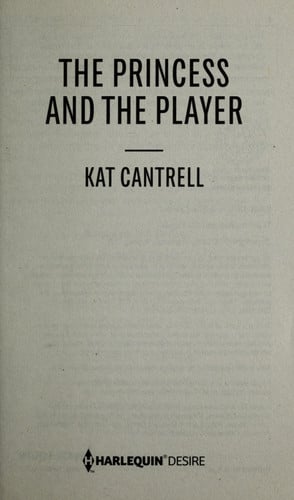 The Princess and the Player (Dynasties: The Montoros)