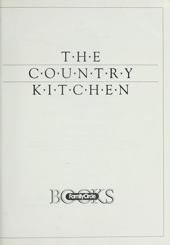 The Country Kitchen