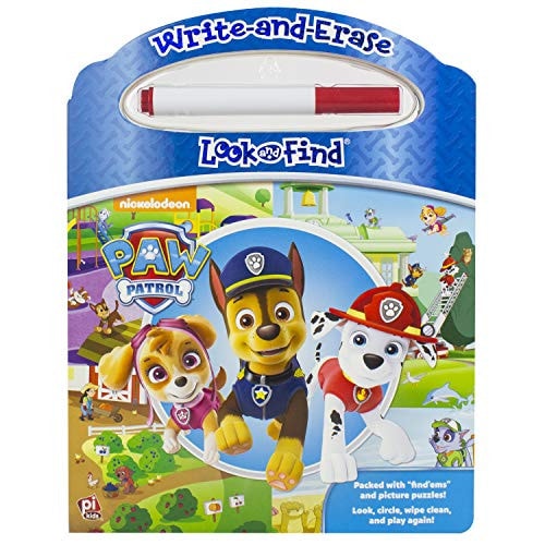 Nickelodeon PAW Patrol: Write-And-Erase Look and Find