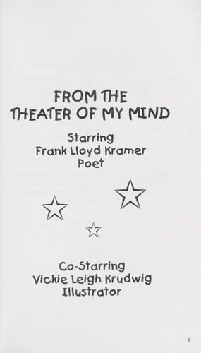 From the theater of my mind