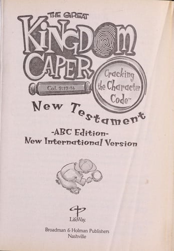 The Great Kingdom Caper: New Testament