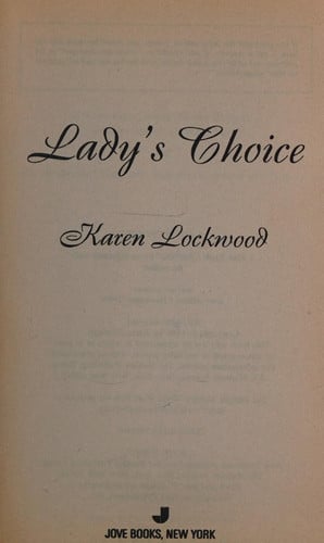 Ladies' Choice (Homespun Series)
