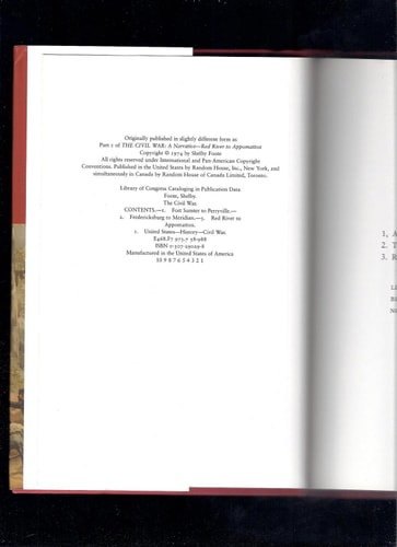 The Civil War A Narrative. Red River to Chattahoochee ; another grand design. Volume 7