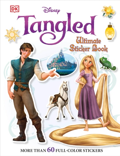 Ultimate Sticker Book: Tangled More Than 60 Reusable Full-Color Stickers