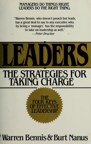 Leaders: The Strategies for Taking Charge