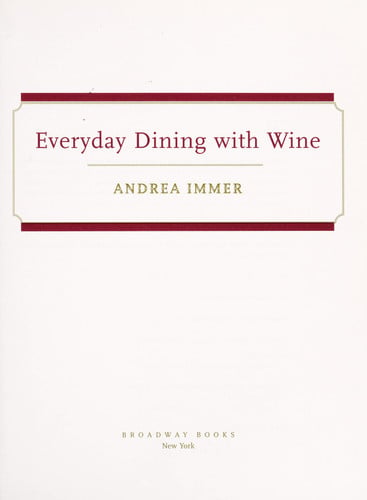 Everyday Dining with Wine