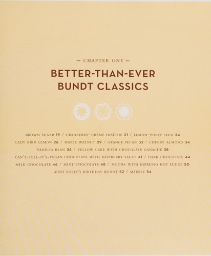 Cake Simple Recipes for Bundt-Style Cakes from Classic Dark Chocolate to Luscious Lemon Basil