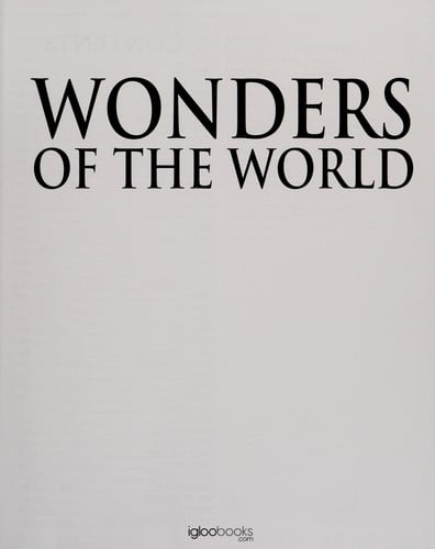 Wonders of the World (Focus on Series)