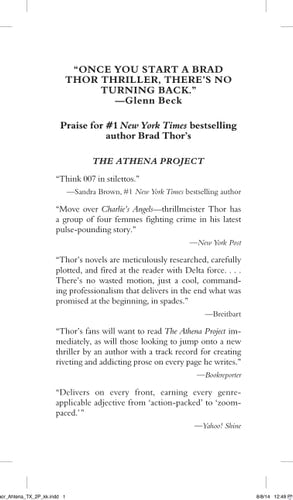 The Athena Project: A Thriller
