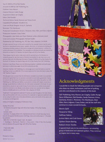 101 Fabulous Fat-Quarter Bags with M'Lis 10 Projects for Totes & Purses Ideas for Embellishments, Trim, Embroidery & Beads Stylish Finishes-Handles & Closures