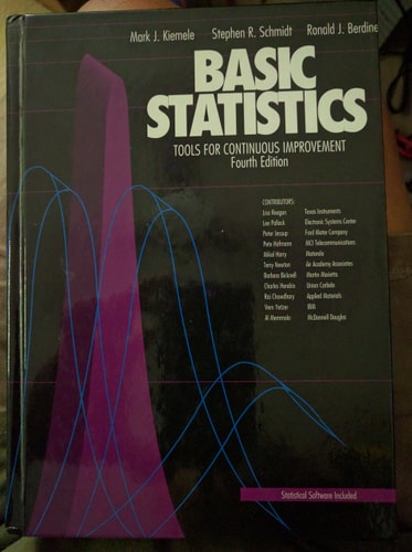 Basic Statistics : Tools for Continuous Improvement