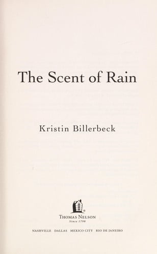 The Scent of Rain