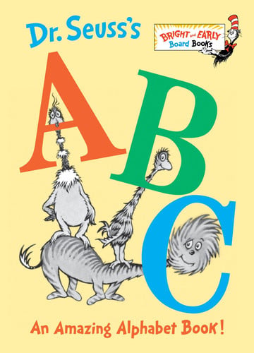 Dr. Seuss's ABC An Amazing Alphabet Book!