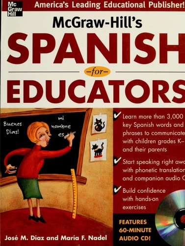 McGraw-Hill's Spanish for Educators w/Audio CD