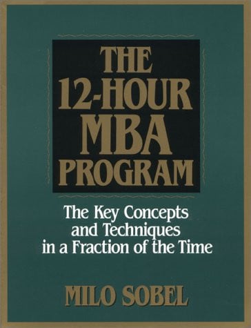 12 HOUR MBA PROGRAM