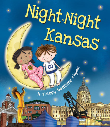 Night-Night Kansas: A Sweet Goodnight Board Book for Kids and Toddlers