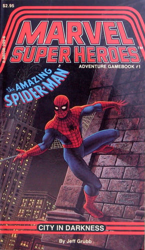 The Amazing Spider-Man: City in Darkness (Marvel Super Heroes Adventure Gamebook, No 1)