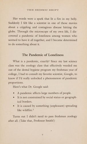 Connected: Curing the Pandemic of Everyone Feeling Alone Together