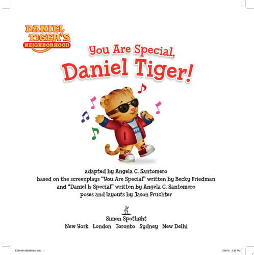 You Are Special, Daniel Tiger! (Daniel Tiger's Neighborhood)