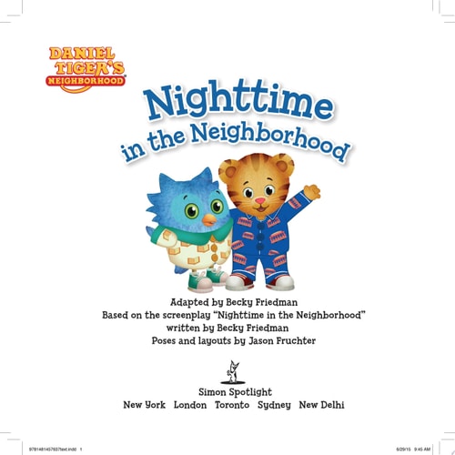 Nighttime in the Neighborhood