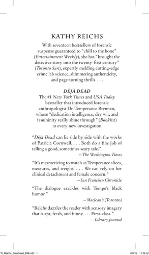 Deja Dead A Novel