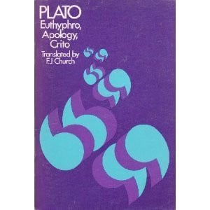 Plato - Euthyphro, Apology, Crito (Bobbs-Merrill)