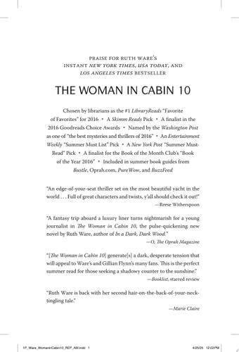 The Woman in Cabin 10