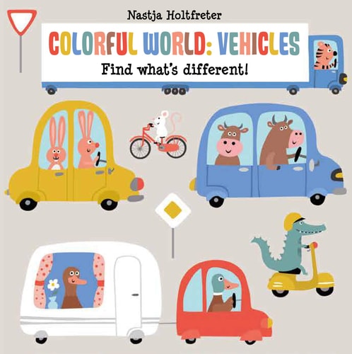 Colorful World: Vehicles Find What's Different!
