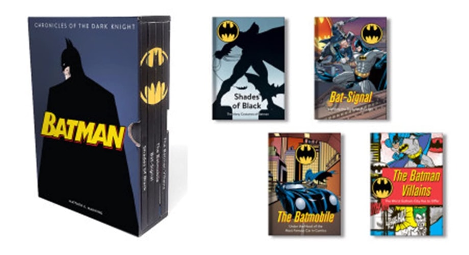 Batman: Chronicles of the Dark Knight (4 hardcover, illustrated books)
