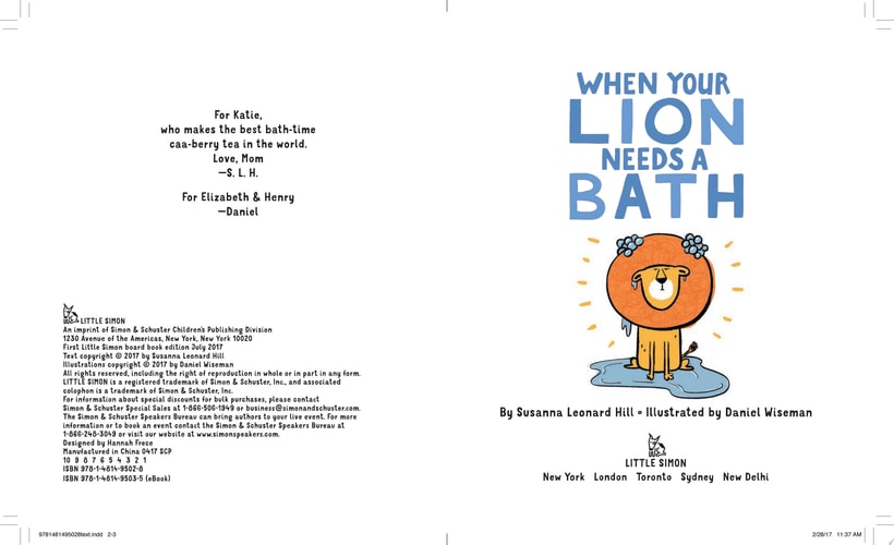 When Your Lion Needs a Bath