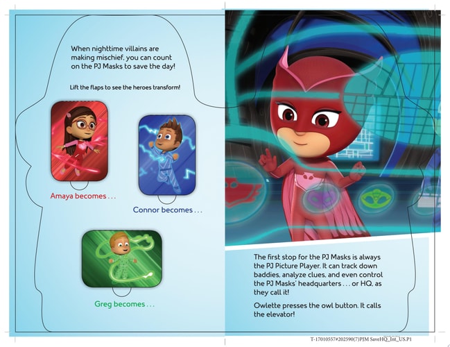 PJ Masks Save Headquarters!