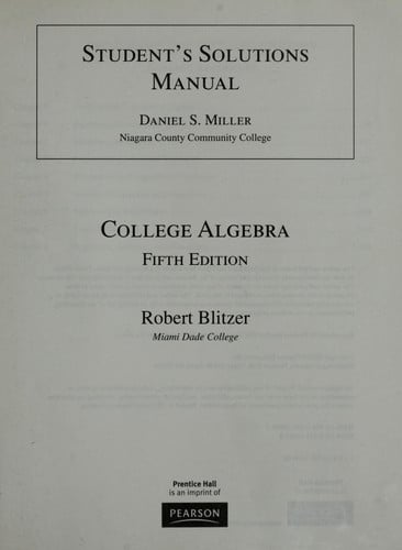 College Algebra