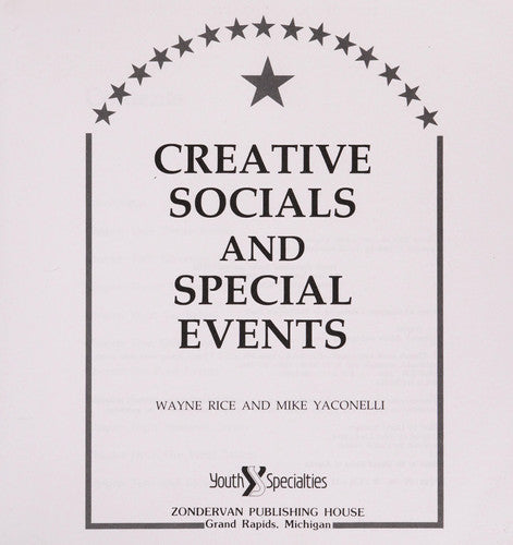 Creative Socials and Special Events