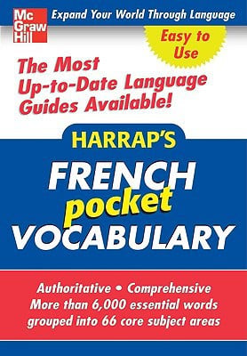 Harrap's Pocket French Vocabulary (Harrap's language Guides)