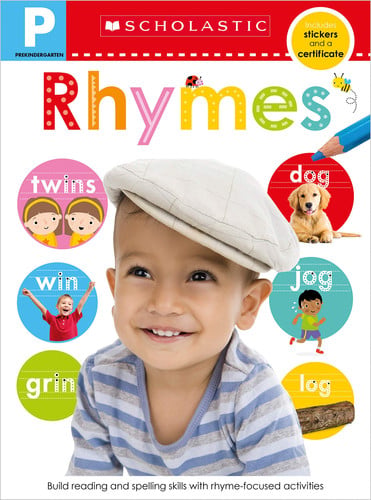 Rhymes Pre-K Workbook: Scholastic Early Learners (Skills Workbook)