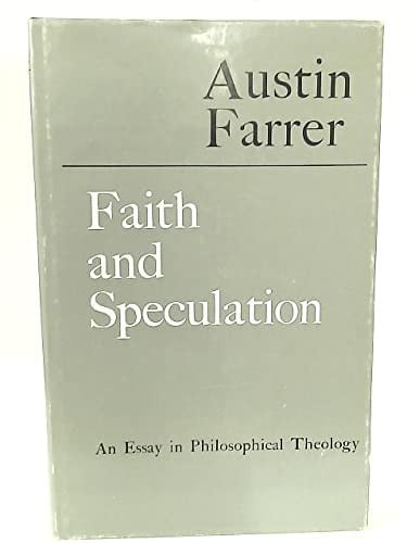 Faith and Speculation