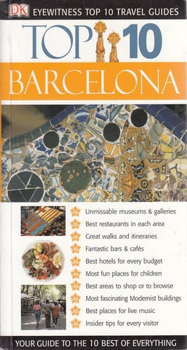 TOP10 BARCELONA (Eyewitness Top Ten Travel Guides)
