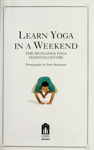 Learn in a Weekend: Yoga
