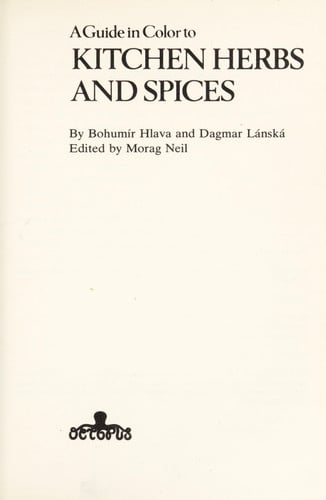 Guide in Color to Kitchen Herbs and Spices