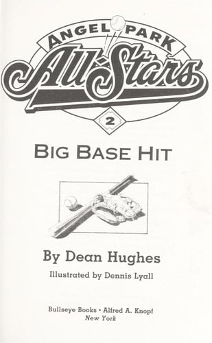 BIG BASE HIT (ANGEL PARK ALL-S