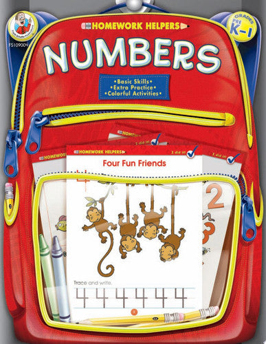 Numbers, Grades PK - 1 (Homework Helper)
