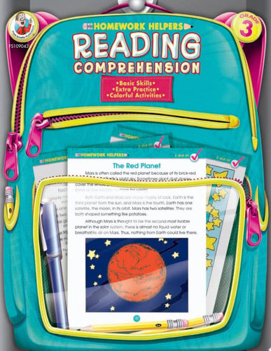 Reading Comprehension Homework Helper, Grade 3
