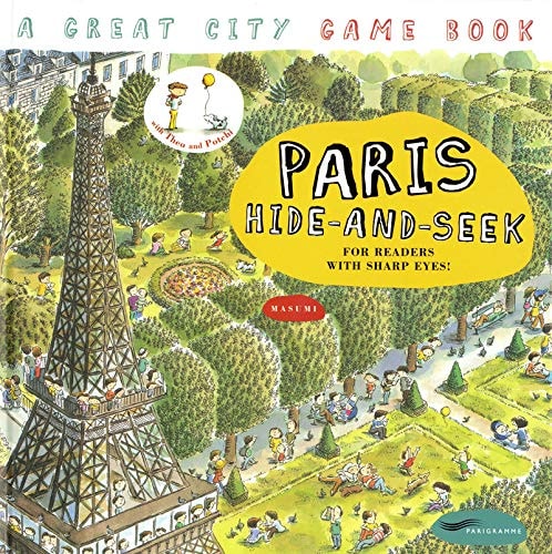 Paris hide-and-seek A great city Game Book