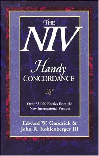 NIV Handy Concordance, The