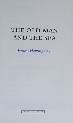 The Old Man and the Sea, Ernest Hemingway