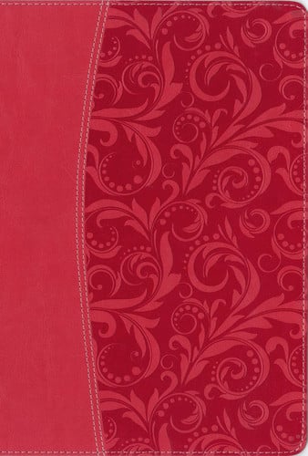 NIV, Quest Study Bible, Leathersoft, Coral, Indexed: The Question and Answer Bible