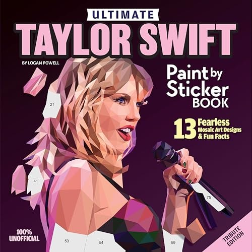 Ultimate Taylor Swift Sticker Mosaic Art 13 Fearless Mosaic Art Designs and Fun Facts