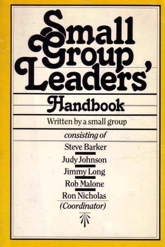 Small Group Leaders Handbook