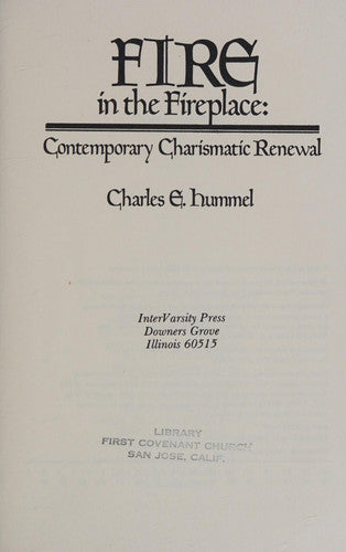 Fire in the Fireplace: Contemporary Charismatic Renewal